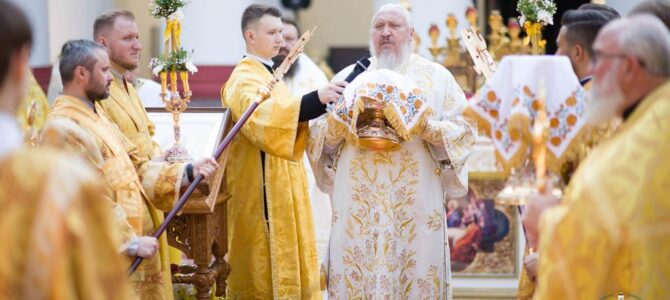 Престольный праздник в Петро-Павловском кафедральном соборе г.Гомеля